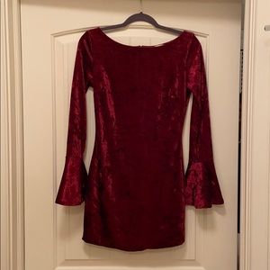 Velvet Maroon Long Sleeve